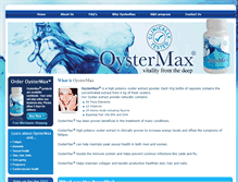 Tablet Screenshot of oystermax.com